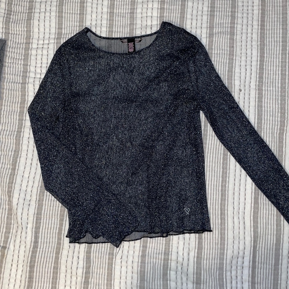 Sparkly Mesh Shirt